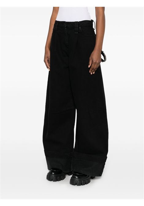 Black Puddle jeans Simone rocha - women SIMONE ROCHA | 4133B1239BLKJT